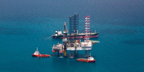 Offshore oil wells